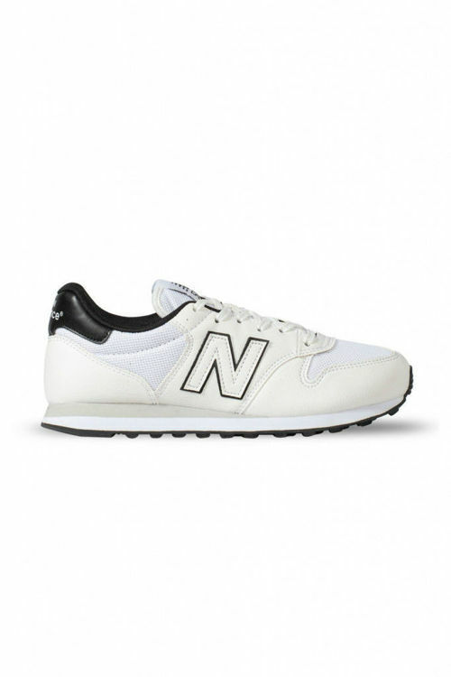 New Balance 500 Beyaz Kadın Günlük Spor Ayakkabı BEYAZ resmi