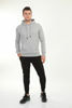 New Balance Mph023-ag Gri Melanj Erkek Sweatshirt GRİ MELANJ