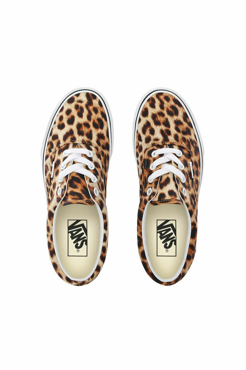 Vans Vn0a4u393ı61 Ua Era Kadın Ayakkabı (LEOPARD) BLACK/TRUE WHİTE resmi