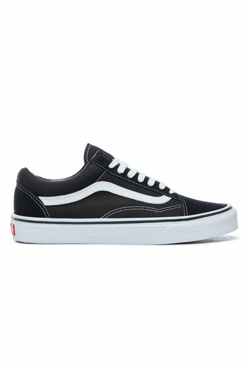 Vans Old Skool Vn000d3hy281 BLACK WHİTE resmi