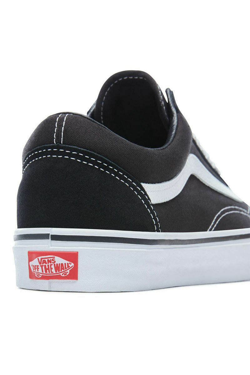 Vans Old Skool Vn000d3hy281 BLACK WHİTE resmi