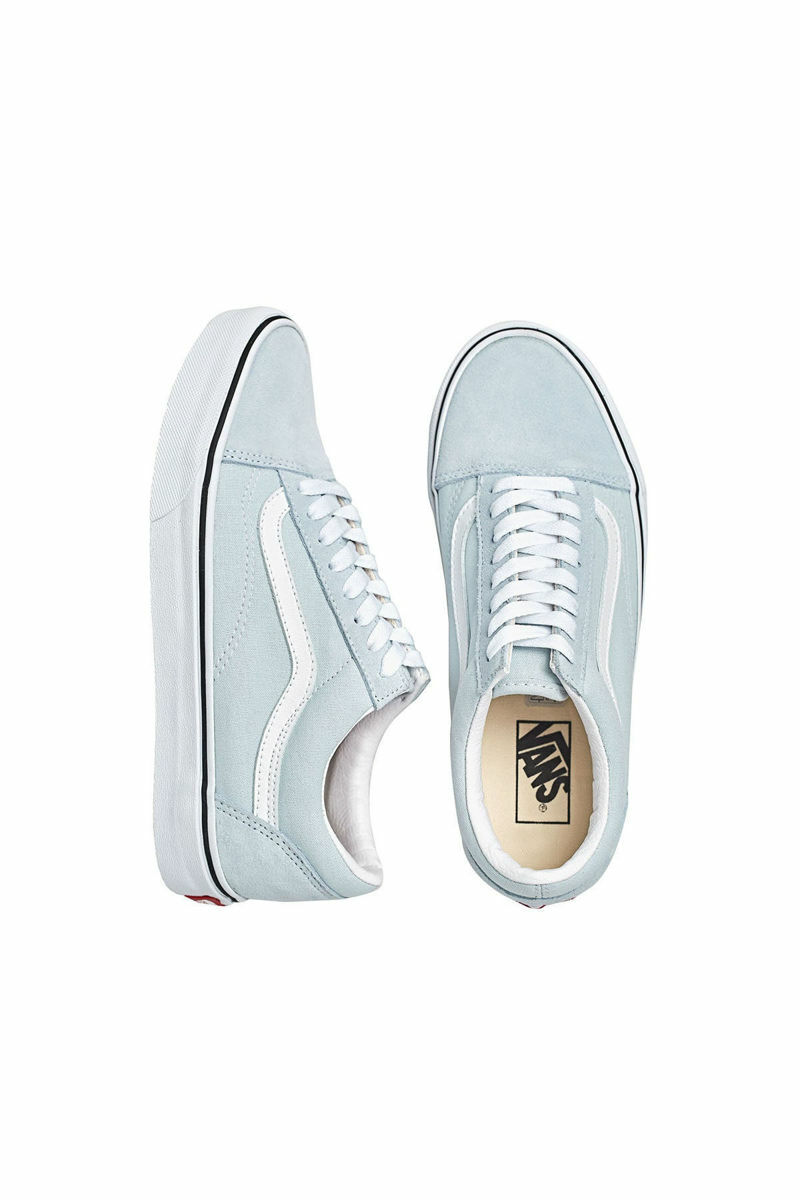 Vans Vn0a3wkt4g41 Ua Old Skool Ayakkabı BALLAD BLUE/TRUE WHİTE resmi