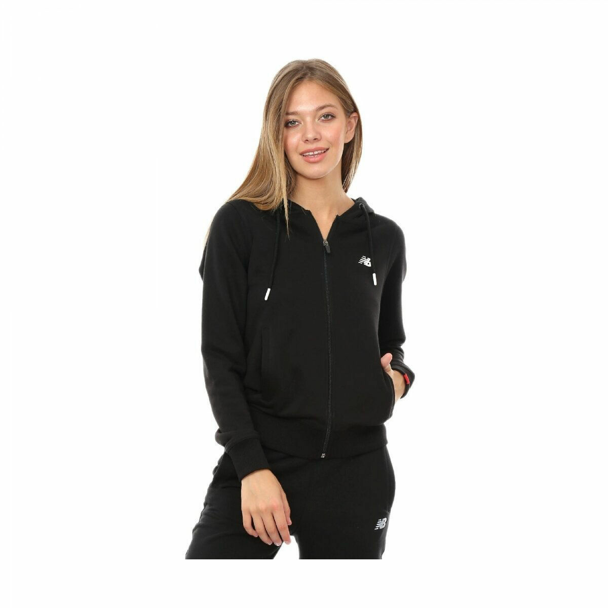 New Balance Wpj032-bk Siyah Kadın K. Sweatshirt SİYAH resmi