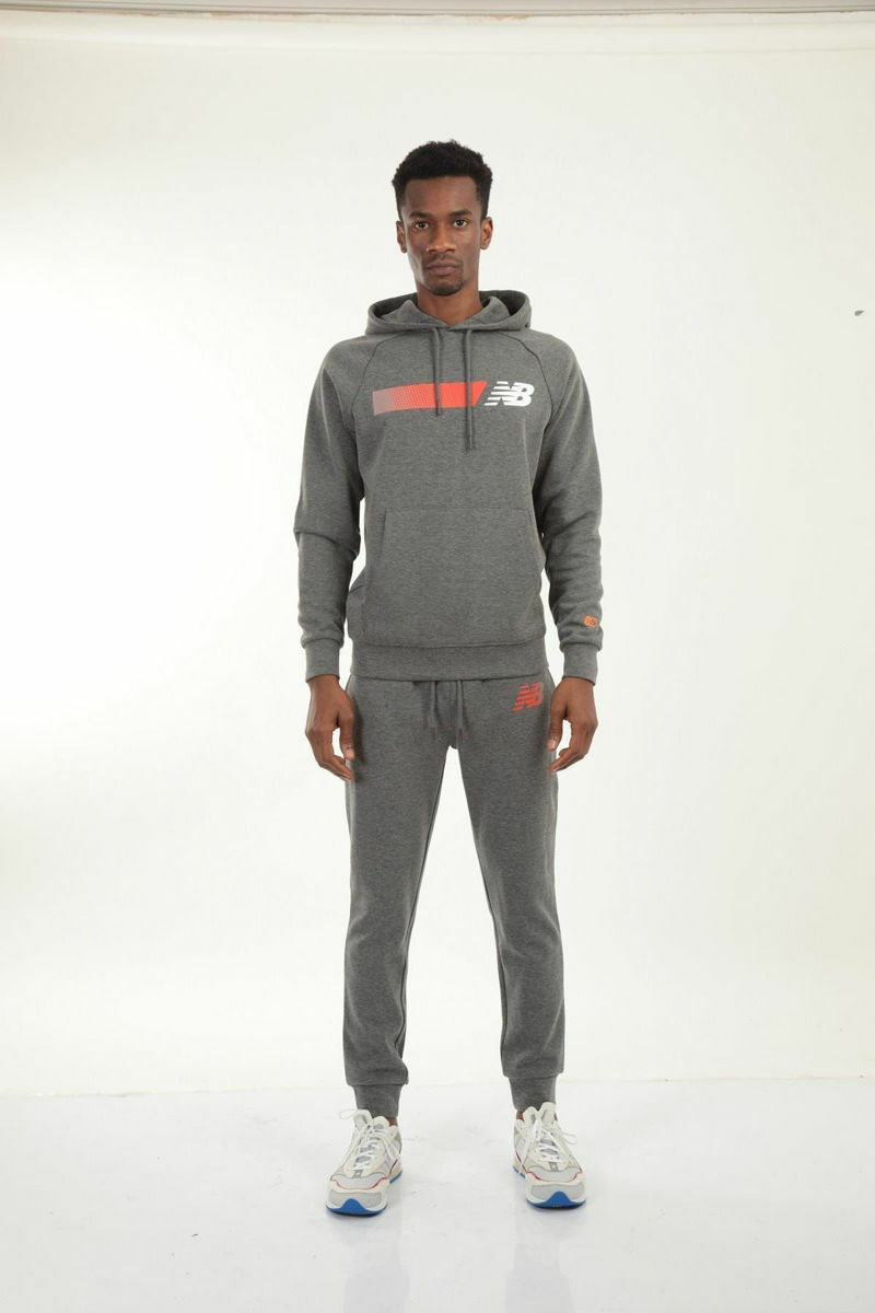 New Balance Mph001-chc Koyu Gri Erkek K Sweatshirt KOYU GRİ resmi