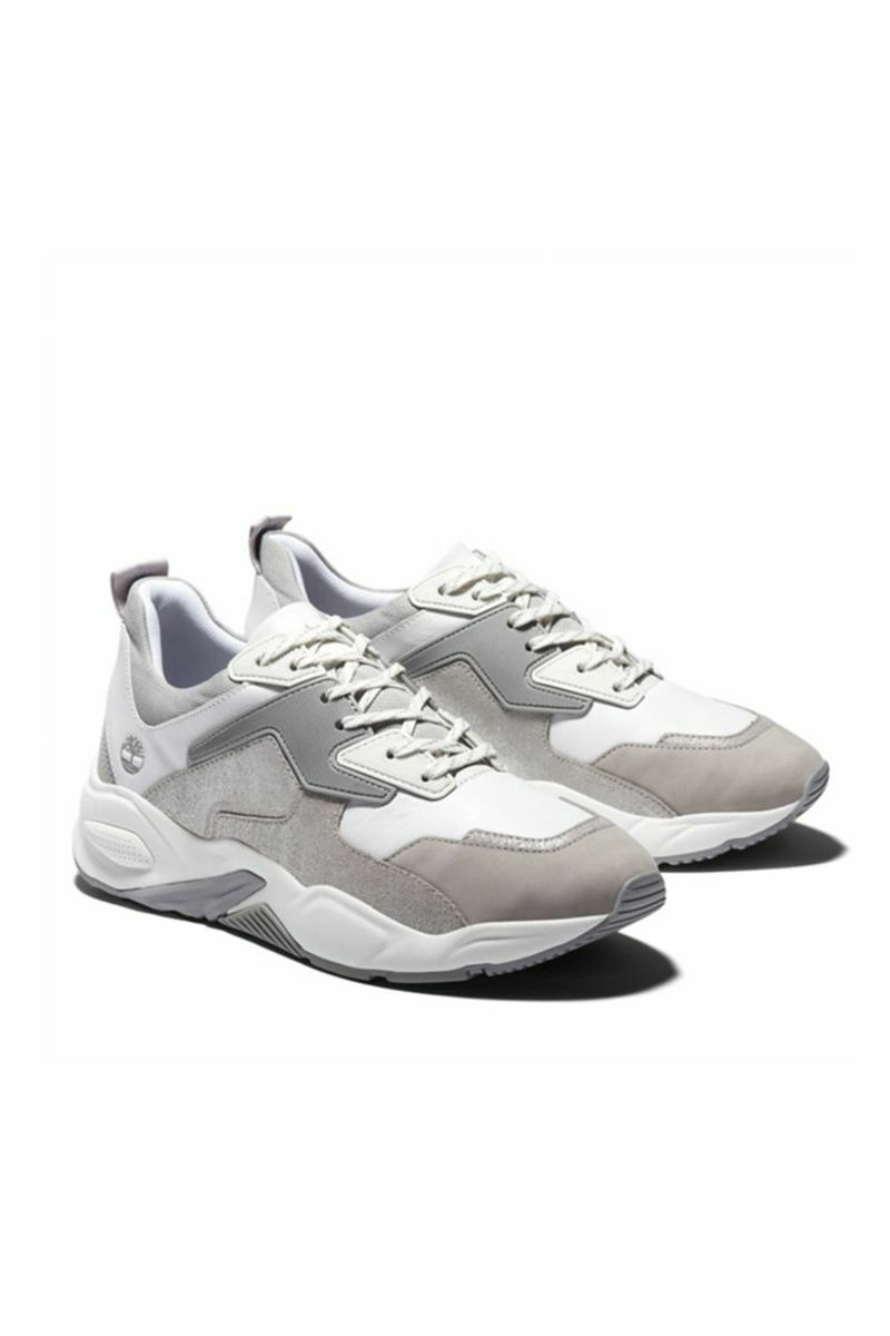 Tımberland Tb0a2apr1001 Delphıvılle Leather Sneak WHİTE NUBUK SLV resmi