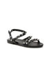 Inuovo 101111 Black Kadın Zımbalı Sandalet BLACK