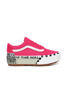 Vans Vn0a4u1521y1 Ua Old Skool Stacked (LOGO STACK) CABARET/TRUE WHİTE