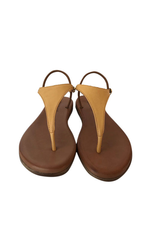 Inuovo 444009 Mustard Kadın Parmak Arası Sandalet MUSTARD resmi